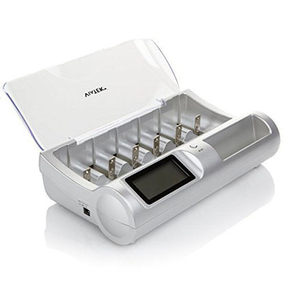 Picture of Renu-It Deluxe Home Battery Regenerator with USB Charging Ports and Tablet Stand ~ SILVER ~