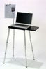 Picture of Tabletote Black Portable Compact Lightweight Adjustable Height Laptop Notebook Computer Stand Table