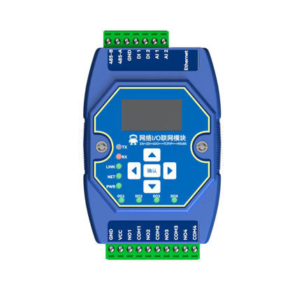 Picture of Ethernet I/O Networking Module RS485 RJ45 2DI+2AI+4DO ME31-AAAX2240 Support Modbus TCP/RTU Modbus Gateway, Multi IP