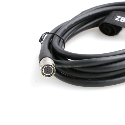 Picture of ZBLZGP 12 Pin Hirose Male to 12 Pin Hirose Female Cable for Sony CCXC XC Camera Computer Network (3M)