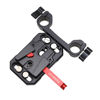 Picture of HangTon V Mount Battery Plate V-Lock 15mm Rail Rod Clamp Mount for Sony Canon ARRI RED Panasonic Nikon Camera Power Supply, for Anton-Bauer Pana-Sonic Bebob Fxlion SWIT