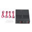 Picture of ASHATA 4 Bay HDD Cage, Chassis 5.25in Drive Tray 4 Bay HDD Enclosure, 2.5in SATA HDD Mobile Rack Compatible 9.5mm 12.5mm Thick Bottom Hard Drives SSDs