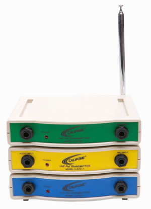 Picture of Califone CLS725T 72.500 MHz CLS Wireless VHF/FM Transmitter, Blue