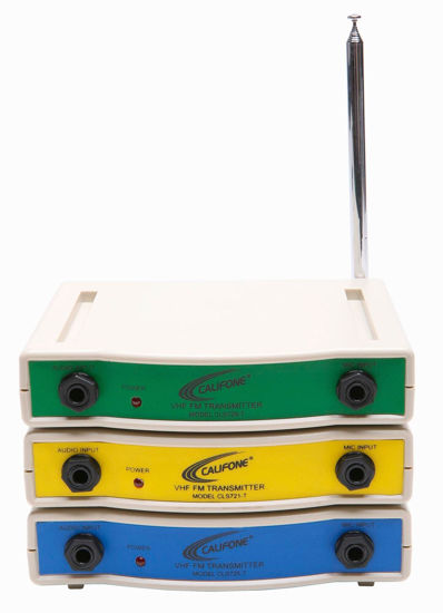 Picture of Califone CLS725T 72.500 MHz CLS Wireless VHF/FM Transmitter, Blue