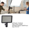 Picture of 176 LED Video Light on Camera, Mini Rechargeable 176 LED Photography Lighting Fill Lamp, Portable on Camera Photo Light Panel for DSLR Camera Camcorder with Battery