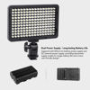 Picture of 176 LED Video Light on Camera, Mini Rechargeable 176 LED Photography Lighting Fill Lamp, Portable on Camera Photo Light Panel for DSLR Camera Camcorder with Battery
