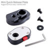 Picture of FEELWORLD Field Monitor Quick Release Plate for 3.5 5 7 inch DSLR Camera Monitor Magic Arm Video Light Monitor Cage With 1/4 Inch Screw Compare with FEELWORLD FW450 F570 F6 T7 FH7 T756 FW703 FW759 FW7