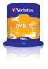 Picture of Verbatim 2330529 43549 4.7GB 16x DVD-R Matt Silver - 100 Pack Spindle