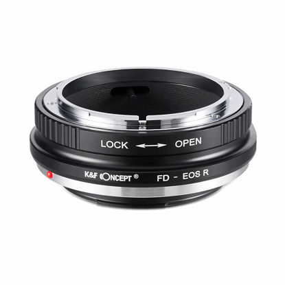 Picture of New K&F Concept Adapter for Canon FD Mount Lens to Canon EOS RF Camera