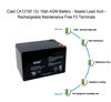 Picture of Casil 12V 10Ah Replacement Battery Compatible with APC Smart-UPS SMT1000, SMC1500, SMT1000C, SMT1000US, SU1000, SU1000BX120, SUA1000US, SUA1000 2 Pack