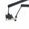 Picture of SZRMCC 4 Pin Hirose Male to Serial RS232 DB9 Data Cable for Trimble 5600 3600 Geodimeter Total Station