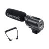 Picture of Saramonic SR-PMIC1 Super-Cardioid Unidirectional Condenser Microphone with Integrated Shockmount, Low-Cut Filter & Battery-Free Operation for DSLR Cameras & Camcorders, Black, 10.5