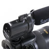 Picture of Saramonic SR-PMIC1 Super-Cardioid Unidirectional Condenser Microphone with Integrated Shockmount, Low-Cut Filter & Battery-Free Operation for DSLR Cameras & Camcorders, Black, 10.5