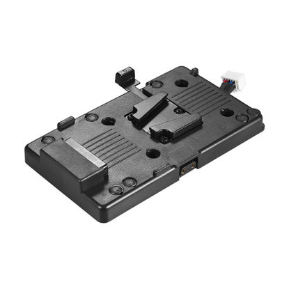 Picture of Andoer BMD URSA Series V-Mount V-Lock Battery Plate Adapter 11V-16.8V Input and Output Power Supply for Blackmagic Design URSA/URSA Mini 4K/ URSA Mini 4.6K/ URSA Mini Pro Camcorder