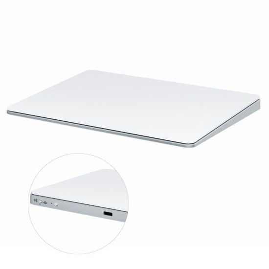 Picture of Zexxivop Bluetooth Touchpad Multi-Function Gestures Wireless Trackpad Rechargeable for Windows OSX/Laptop/PC (Silver)