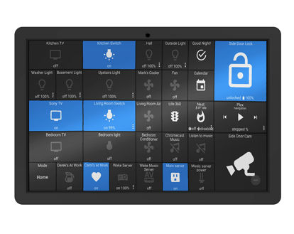 Picture of Smart Home Mount Wall Mount Kit for Samsung Galaxy Tab A8 10.5 Tablet (SM-x200 / 205) - Black