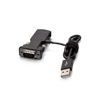 Picture of C2G VGA to HDMI Adapter - HD-15 VGA - HDMI Digital Video - Black