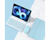 Picture of iPad Air 5th Gen 2022 / iPad Air 4th Gen 2020 Keyboard Case + Mouse Detachable Wireless Bluetooth Keyboard Pencil Holder Slim Leather Smart Cover for 10.9 inch iPad Air 2022/2020, Sky Blue