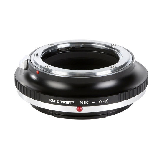 Picture of K&F Concept Adapter for Nikon F Mount Lens to Fuji GFX Medium Format Camera