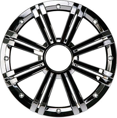 Picture of Kicker KMW10GCR KMW10GCR Marine Speaker Grille for KM10 10" Marine Subwoofer- Chrome