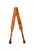 Picture of TETHER Tan Leather Camera Strap, Soft, Adjustable, Universal Compatibility, DSLR & SLR Camera (Suede, Metal), Canon, Nikon