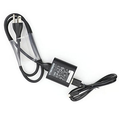 Picture of Dell Venue 11 8 7 Pro Tablet Charger AC Power Adapter Supply 24W DA24NM130 77GR6 077GR6 19.5V 1.2A or 5.0V 2.0A