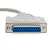 Picture of Serial Extension Cable, DB25 Male to DB25 Female, RS-232, 1: 100 Foot