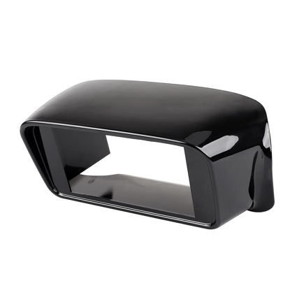 Picture of YDLMT Vivid/Gloss Black Motorcycle Radio Stereo Double DIN Adapter Compatible With 1998-2013 Harley Road Glide (ABS Plastic)
