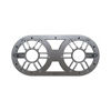 Picture of Waves and Wheels MSV-S Marine Subwoofer Vent (Silver) 18" W X 8.5" H X 0.75" D