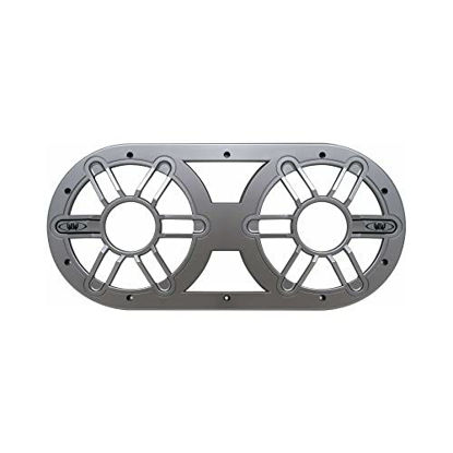 Picture of Waves and Wheels MSV-S Marine Subwoofer Vent (Silver) 18" W X 8.5" H X 0.75" D