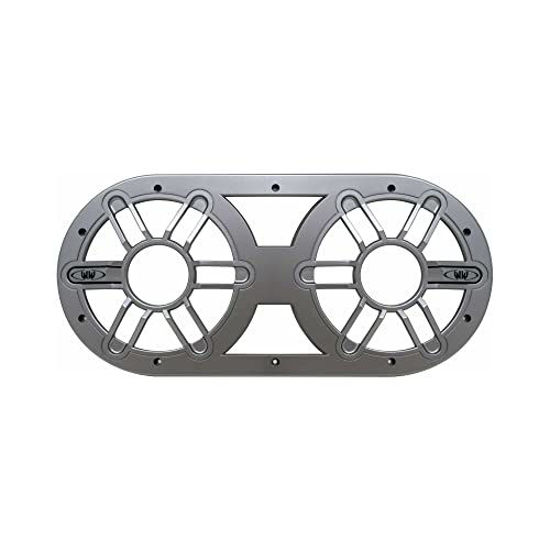 Picture of Waves and Wheels MSV-S Marine Subwoofer Vent (Silver) 18" W X 8.5" H X 0.75" D