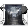 Picture of SJOLOON Halloween Backdrop Vinyl Photo Background Halloween Photography Backdrop Moon Night Backdrop Studio Props 9382(10x10FT)