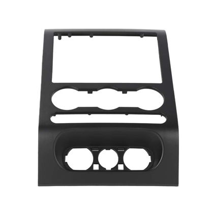 Picture of GRAND ORANGE Dash Radio Climate Bezel Center Trim Panel Compatible with 2004-2008 Ford F150 Black Center Dash Radio Bezel