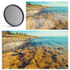 Picture of K&F Concept 62mm Polarizer Filter, CPL Polarizing Filter, Reduce Glare/Waterproof/Scrath Resistant, for Camera Lens