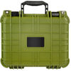 Picture of Eylar Protective Gear and Camera Hard Case Water & Shock Proof With Foam 13.37 inch 11.62 inch 6 inch OD Green