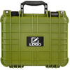 Picture of Eylar Protective Gear and Camera Hard Case Water & Shock Proof With Foam 13.37 inch 11.62 inch 6 inch OD Green