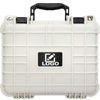 Picture of Eylar Protective Gear and Camera Hard Case with Custom Logo Plate, Waterproof & Shockproof w/Foam TSA Approved 13.37 Inch 11.62 Inch 6 Inch (White)