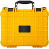 Picture of Eylar Protective Gear and Camera Hard Case with Custom Logo Plate, Waterproof & Shockproof w/Foam TSA Approved 13.37 Inch 11.62 Inch 6 Inch (Yellow)