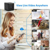 Picture of Spy Camera Wireless Hidden WiFi Micro Full HD Smallest Mini Nanny Cam with Live Feed App Portable Home Security Cameras Covert Indoor Outdoor Video Recorder with Night Vision Motion Detection Alerts