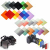 Picture of QKOO Camera Lens Filters Kit: Complete 24 Piece Square Color Filters Set +9pcs Adapter Rings +Wide Angle Holder +Filter Holder +Square Lens Hood +Cases for DSLR Cameras for Cokin P Series