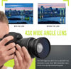 Picture of Deluxe Lens Kit for Canon EOS R100 R50 R10 with RF-S 18-45mm Kit Lens,Includes: 7pc 49mm Filter Set + 49mm Wide Angle and Telephoto Lens