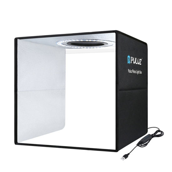 Picture of Andoer PULUZ Lightbox Mini Photo Studio Light Box with 6 Color Backdrops Photo Shooting Tent Kit 80Pcs LED Light Room Foldable Photography Light
