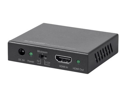 Picture of Monoprice Blackbird 4K HDMI Audio Extractor - 18Gbps, HDCP 2.2, 4K@60Hz, YCbCr 4:4:4, Digital And Analog Out