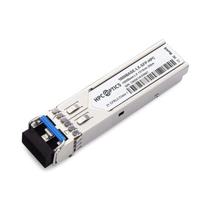 Picture of HPC Optics Compatible with Meraki MA-SFP-1GB-LX10 1000BASE-LX SFP Transceiver | 1G LX SM 1310nm MA-SFP-1GB-LX10-HPC