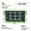 Picture of CMVision IR9 WideAngle 60-80 Degree 9pc Power LED IR Array Illuminator (2A UL Power Included)