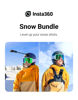 Picture of Insta360 New Snow Bundle Mounting Kit X4/X3/X2/X 360 Cameras | Compatible ACE/ACE PRO/ONE R/RS/GO 3S/3, EVO and GoPro 12/11/10/9/MAX, DJI Osmo Action4/3/2