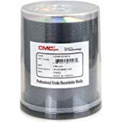 Picture of CMC Pro - Powered by Taiyo Yuden Technology 16x Shiny Silver Thermal Lacquer 4.7GB DVD-R in 100 Disc Cake Box