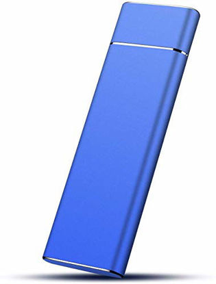 Picture of External 2TB SSD, USB 3.1 Type-C 540MB/s High-Speed Read Write Portable SSD External Hard Drive Mobile Solid State Drive (2TB, Red) (2TB, g) (2TB, g) (2tb, g) (2TB, 2)