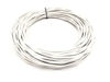 Picture of Custom Cable Connection 16 AWG 2 Conductor Stranded Shielded Plenum Cable White CL3P Jacket for Security/Alarm/Access Control/Sound - 100 Foot Roll in a bag