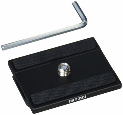 Picture of Gitzo GS5370DR Quick Release Plate with D Rubber